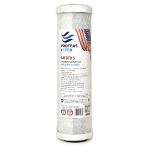 Replacement Water Filter Proteas SM CTO 10''  5 μm USA Series 