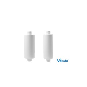 Luxy Veluda Ανταλλακτικό Φίλτρο Ντους σετ 2 τμχ για Συσκευή Luxy